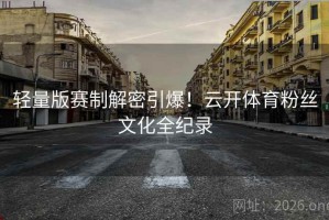轻量版赛制解密引爆！云开体育粉丝文化全纪录