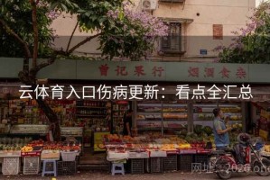 云体育入口伤病更新：看点全汇总