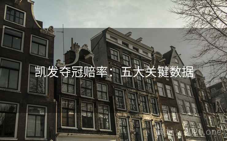 凯发夺冠赔率:五大关键数据 凯发夺冠赔率:五大关键数据